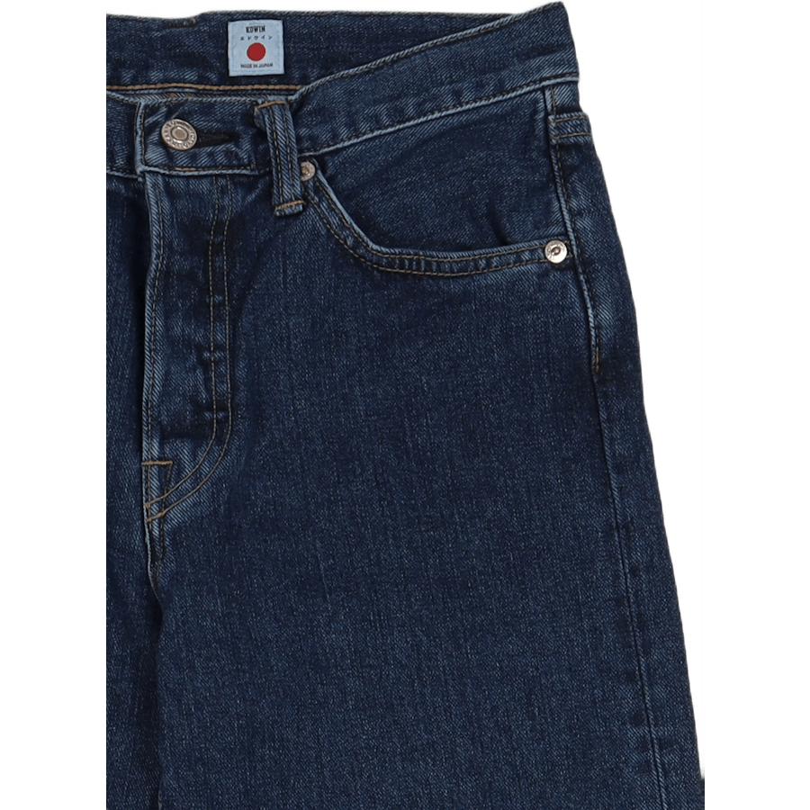 Denim dritto Yoshiko Left Hand, 12,6 once, lavaggio blu Akira