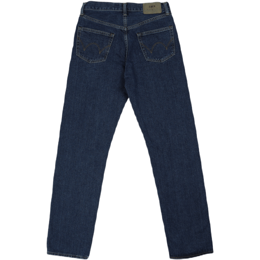 Denim dritto Yoshiko Left Hand, 12,6 once, lavaggio blu Akira