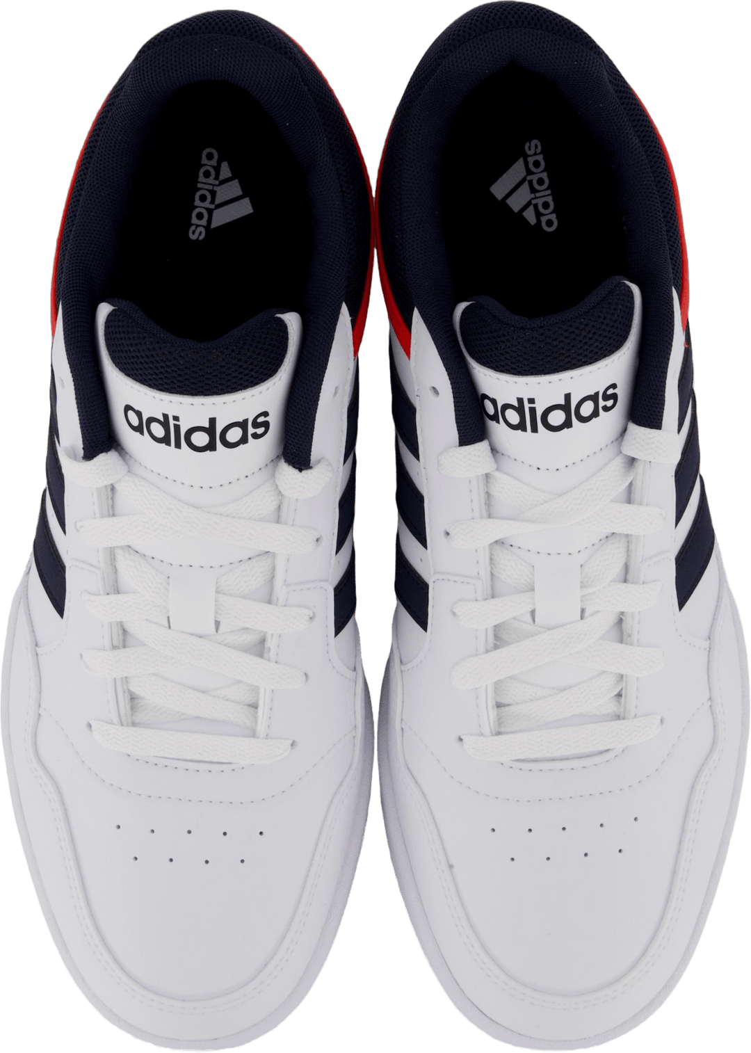 Hoops 3.0 Low Classic Vintage Shoes Cloud White / Legend Ink / Vivid Red