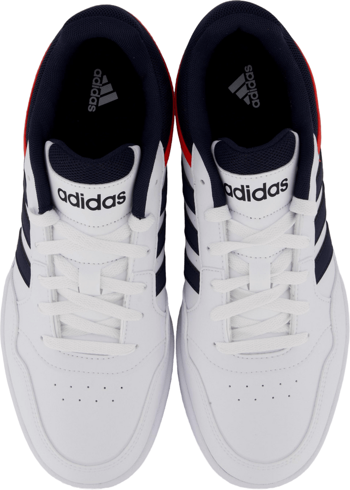 Hoops 3.0 Low Classic Vintage Shoes Cloud White / Legend Ink / Vivid Red