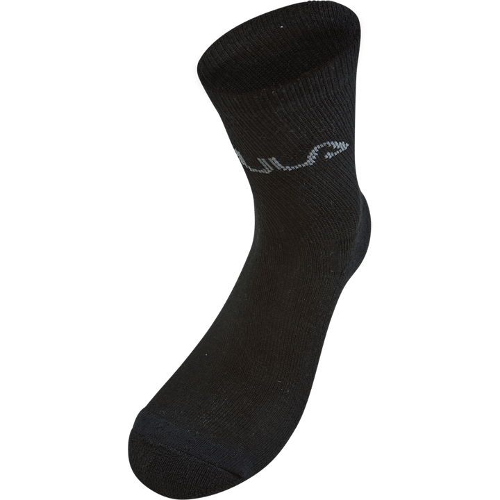 Junior 2pk Wool Sock Black