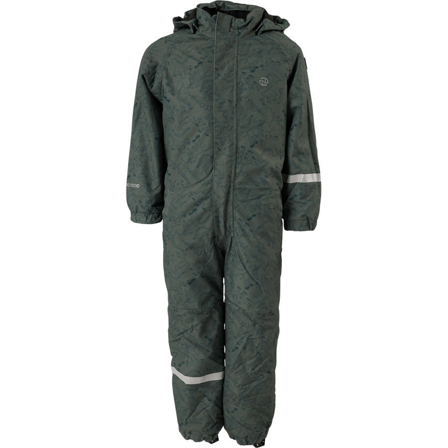 Tower Coverall med tryck W-pro 1 Svart