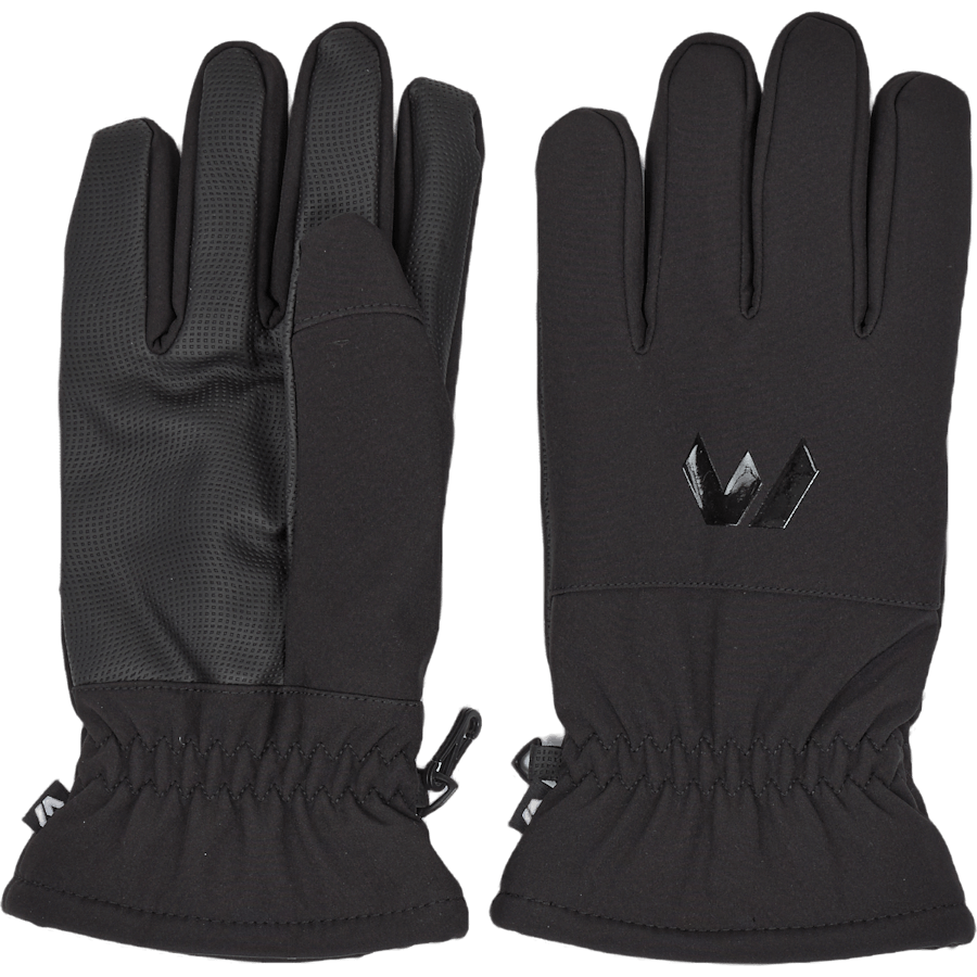 Wasio Softshell Gloves Black