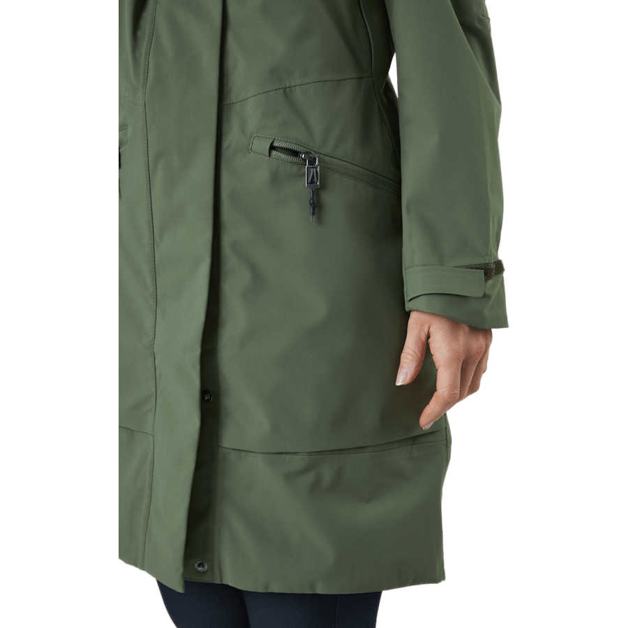 Ilma Wns Parka 5 Wild Forest Green