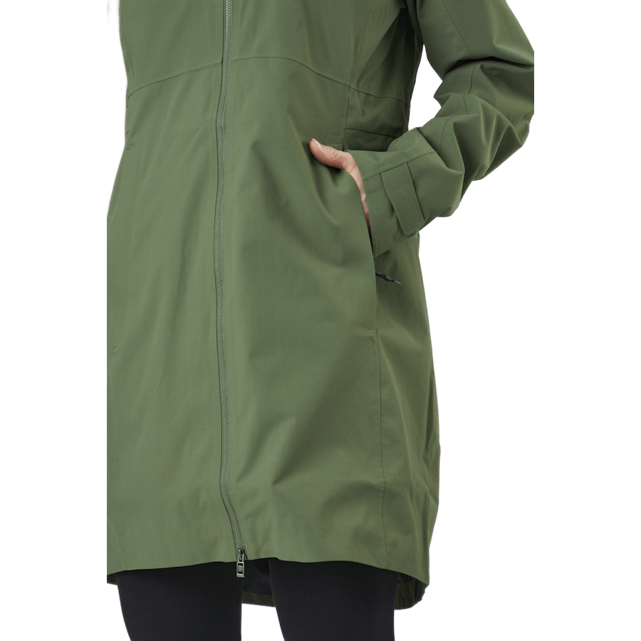 Parka Bea Wns 4 Verde foresta selvaggia