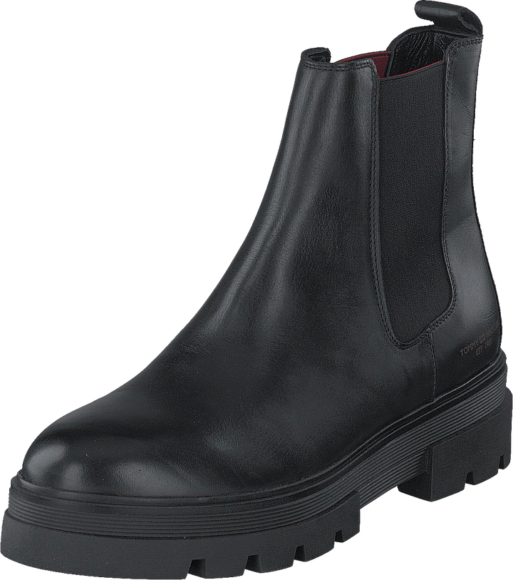 Monochromatic Chelsea Boot Black