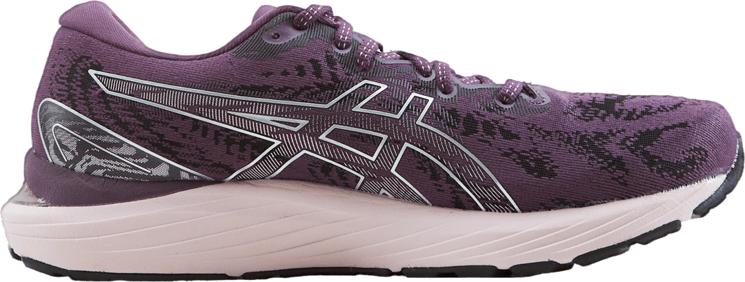 Gel-cumulus 23 Deep Plum/pure Silver