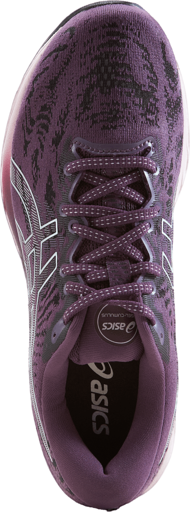 Gel-cumulus 23 Deep Plum/pure Silver