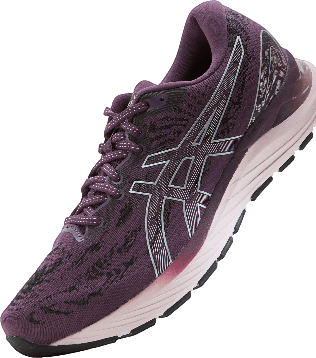 Gel-cumulus 23 Deep Plum/pure Silver
