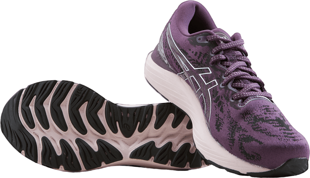 Gel-cumulus 23 Deep Plum/pure Silver