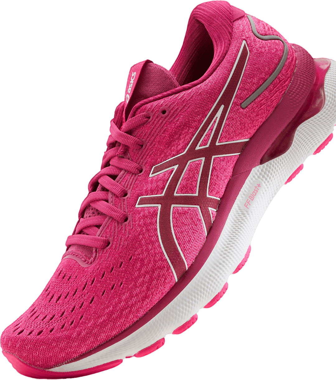 Gel-nimbus 24 Fuchsia Red/white