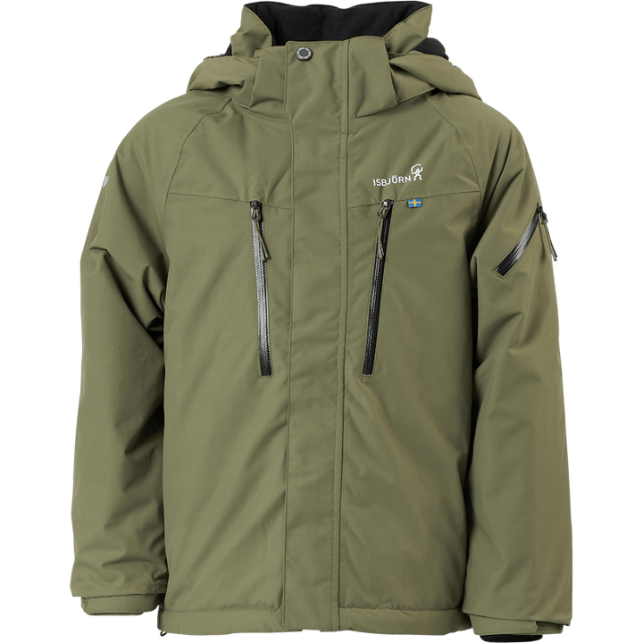 Helicopter Winter Jacket Kids Moss