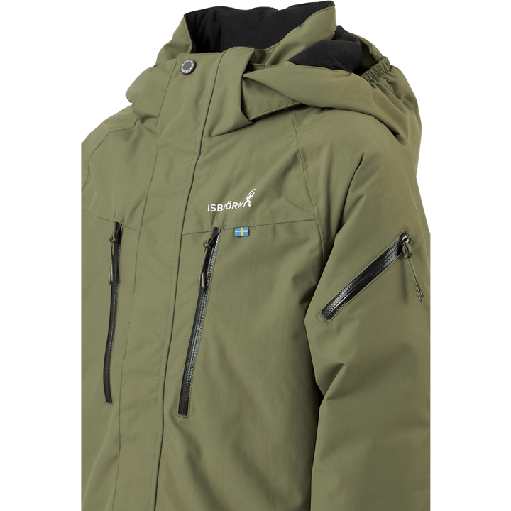 Helicopter Winter Jacket Kids Moss