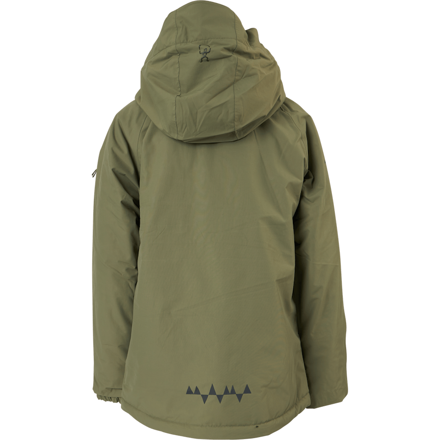 Carving Winterjacke Teens Moos