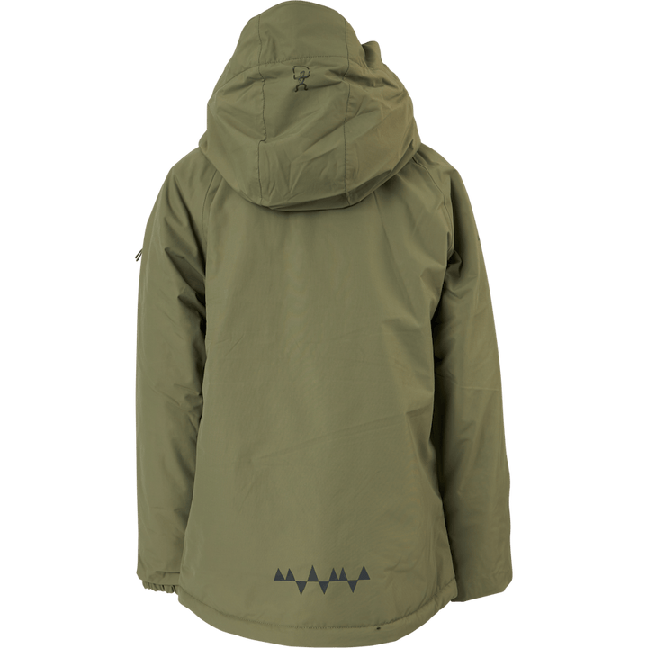 Carving Winterjacke Teens Moos
