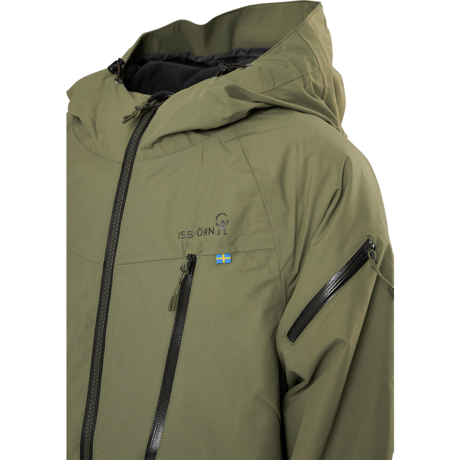 Carving Winterjacke Teens Moos