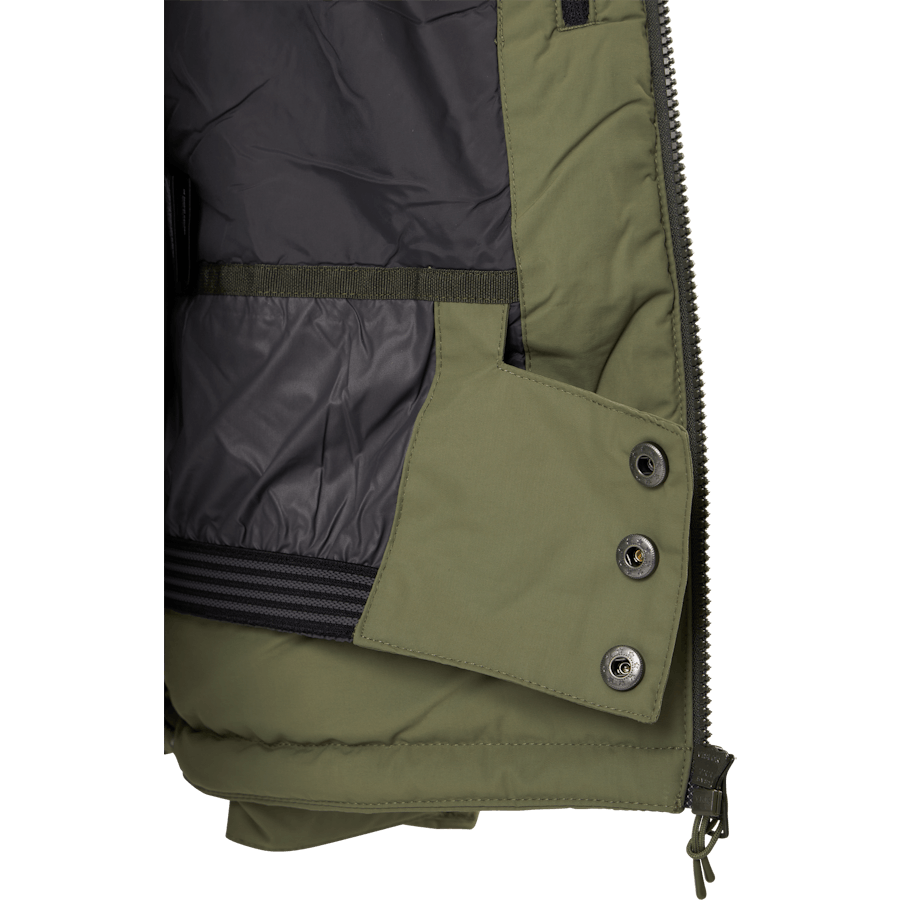 Carving Winterjacke Teens Moos