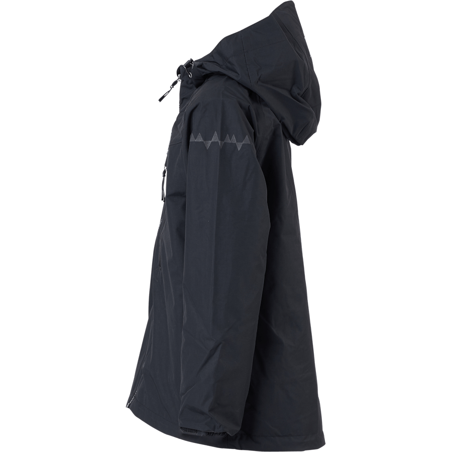 Monsune Hardshell Jacket Teens Black