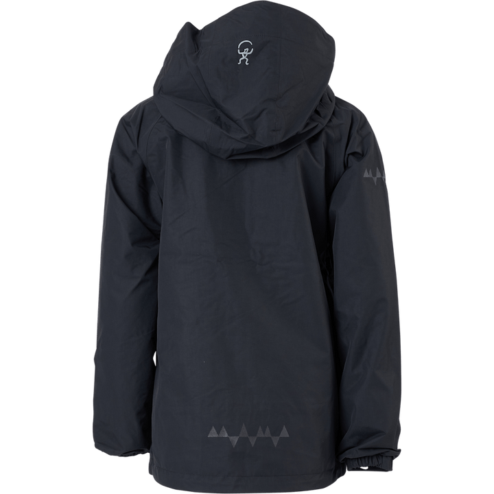 Monsune Hardshell Jacket Teens Black