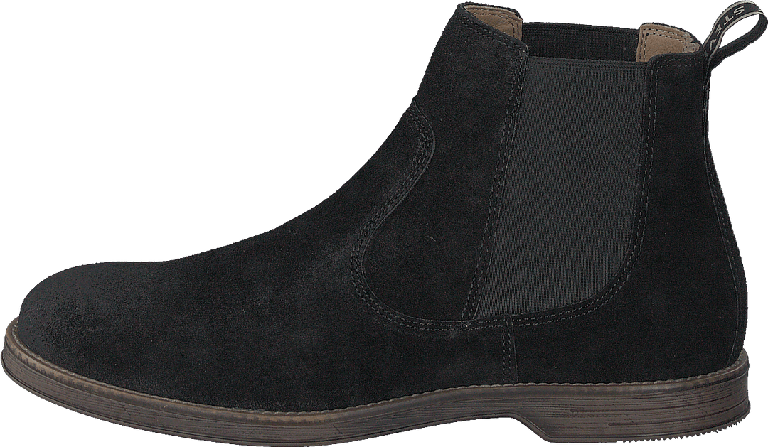 Risty Suede Shoe Black