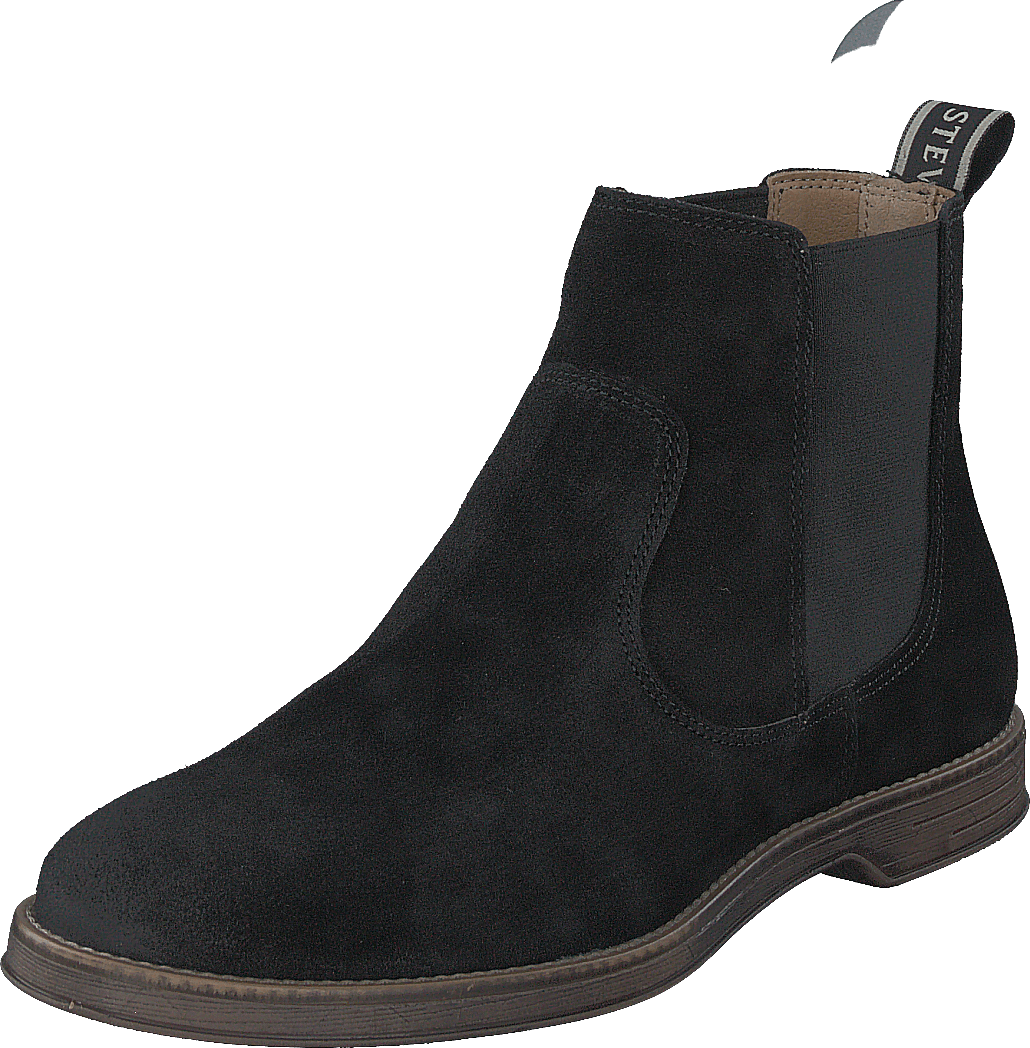 Risty Suede Shoe Black