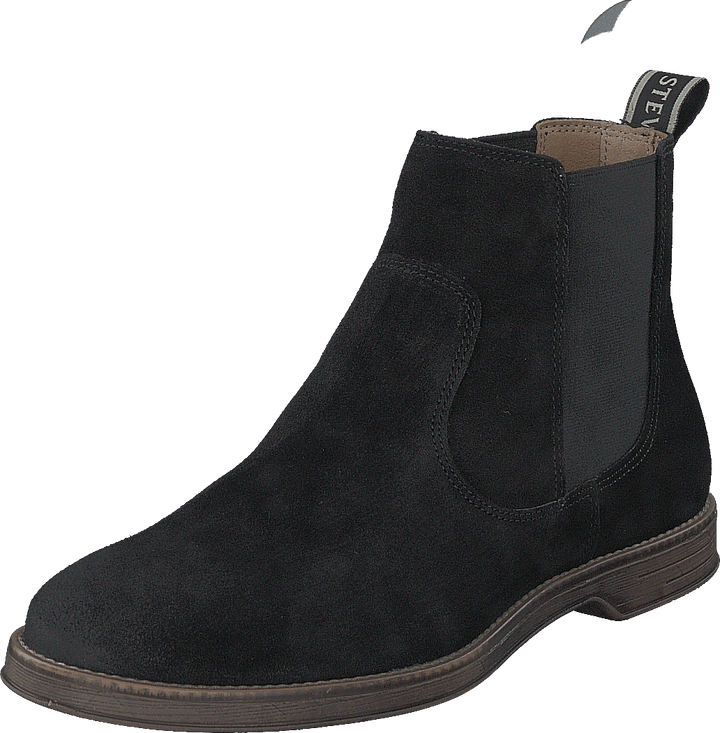 Risty Suede Shoe Black