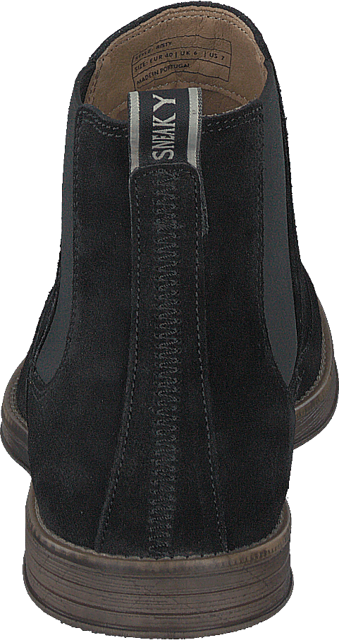 Risty Suede Shoe Black