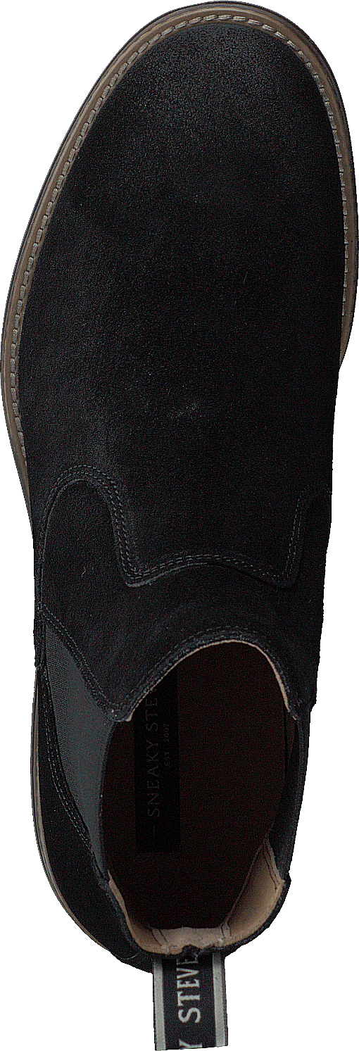Risty Suede Shoe Black