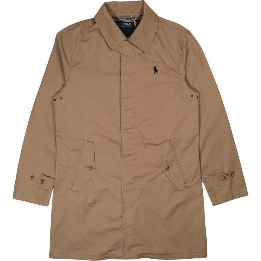 Twill Walking Coat Luxury Tan