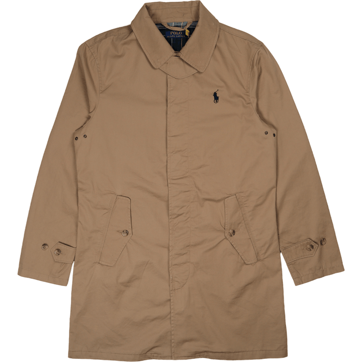 Twill Walking Coat Luxury Tan