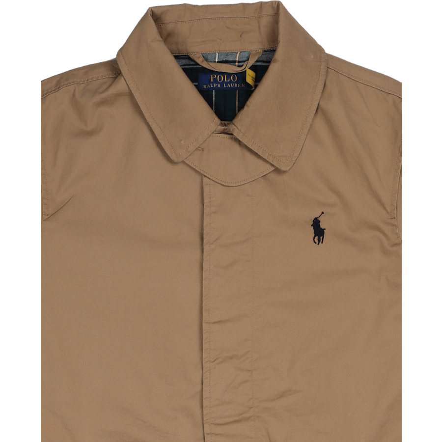 Twill Walking Coat Luxury Tan