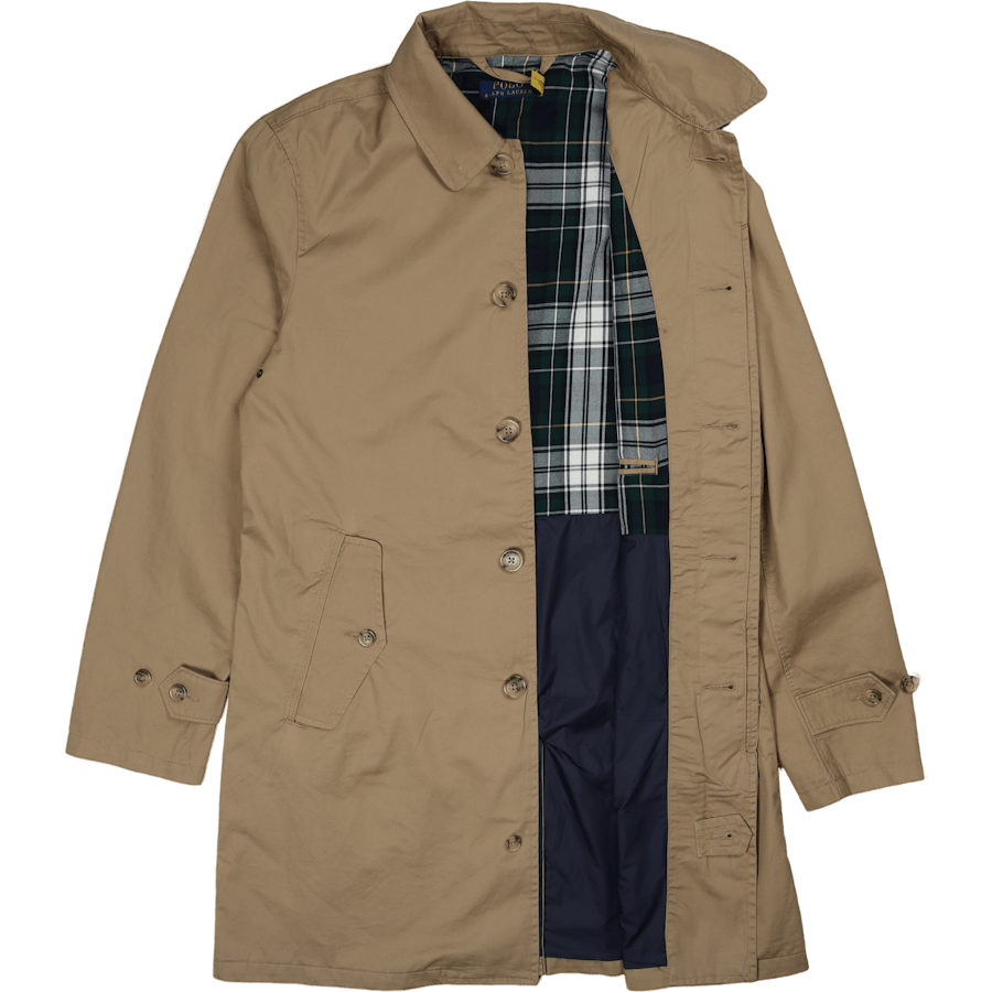 Twill Walking Coat Luxury Tan