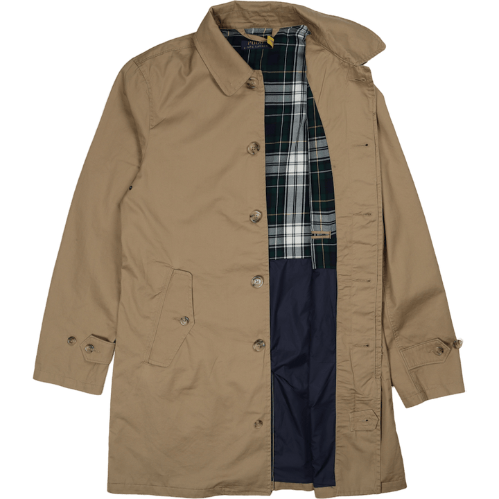 Twill Walking Coat Luxury Tan