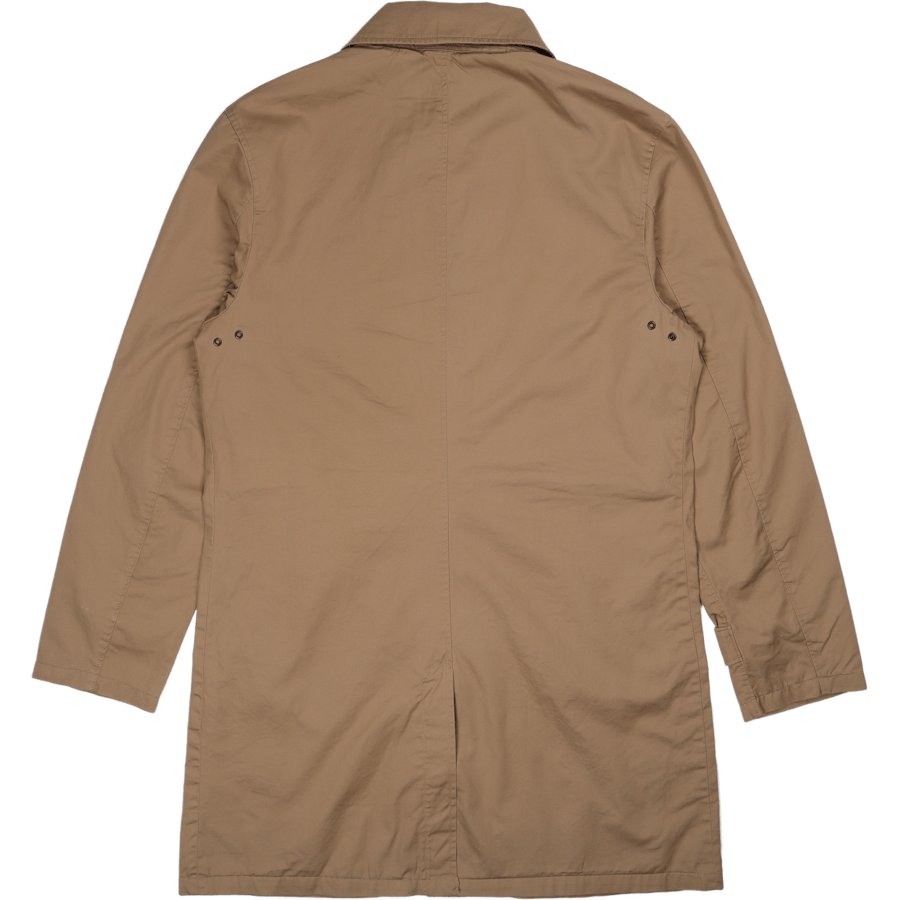 Twill Walking Coat Luxury Tan