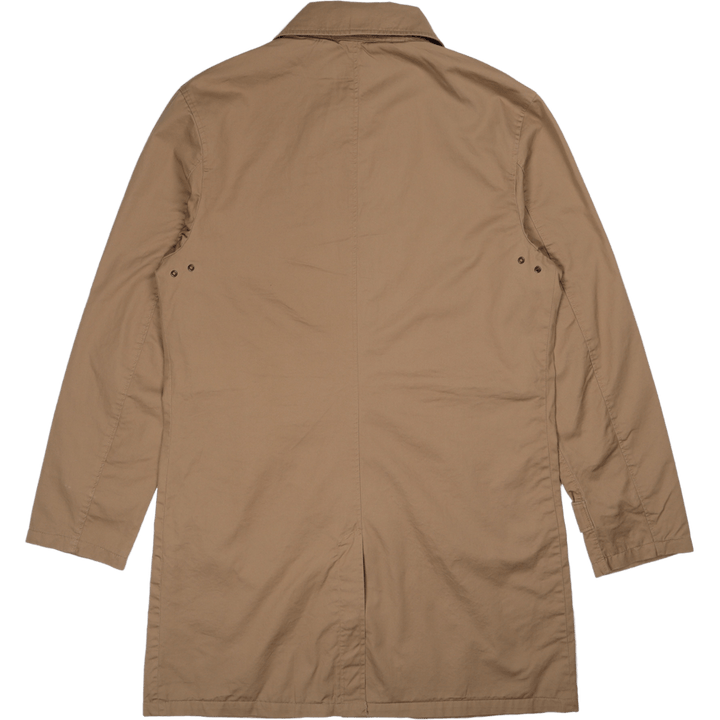 Twill Walking Coat Luxury Tan