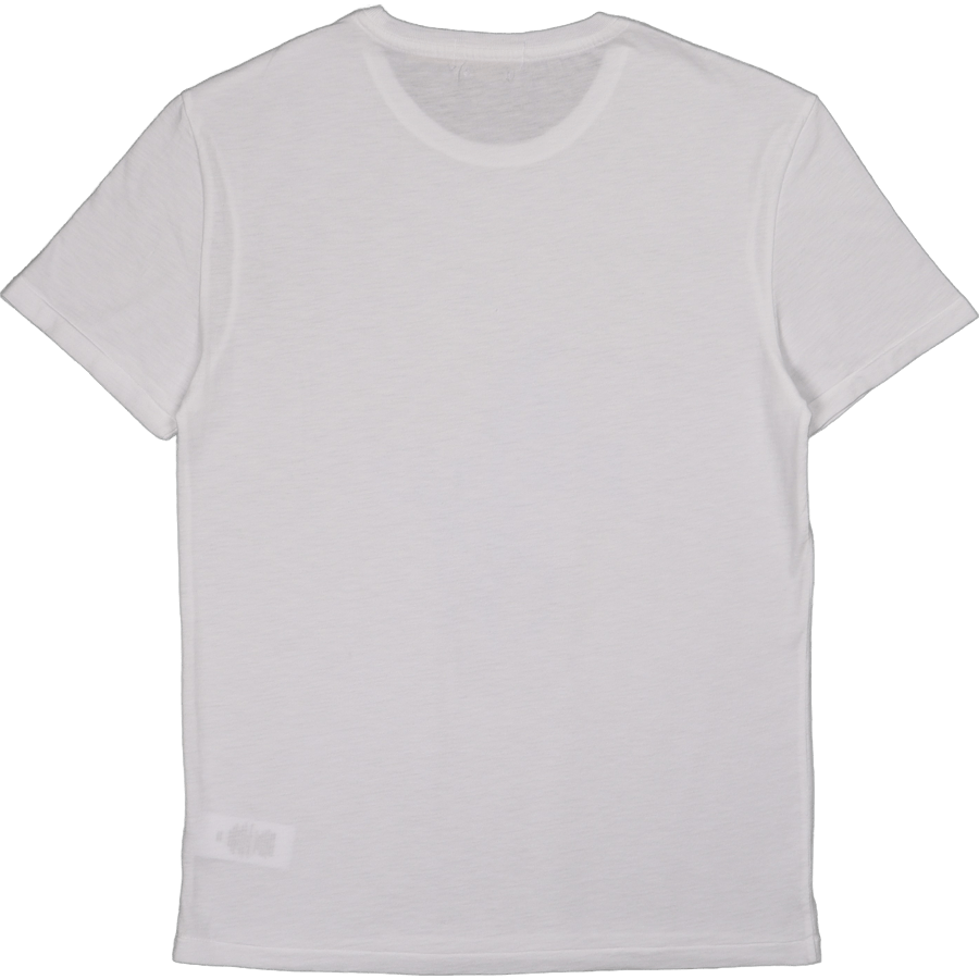 Individuelles Slim Fit T-Shirt mit großem Pony-Logo Weiß