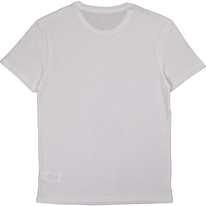 Individuelles Slim Fit T-Shirt mit großem Pony-Logo Weiß