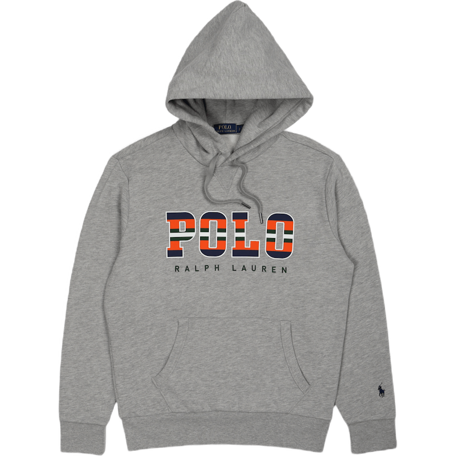 Logo Fleece Hoodie Andover Heather