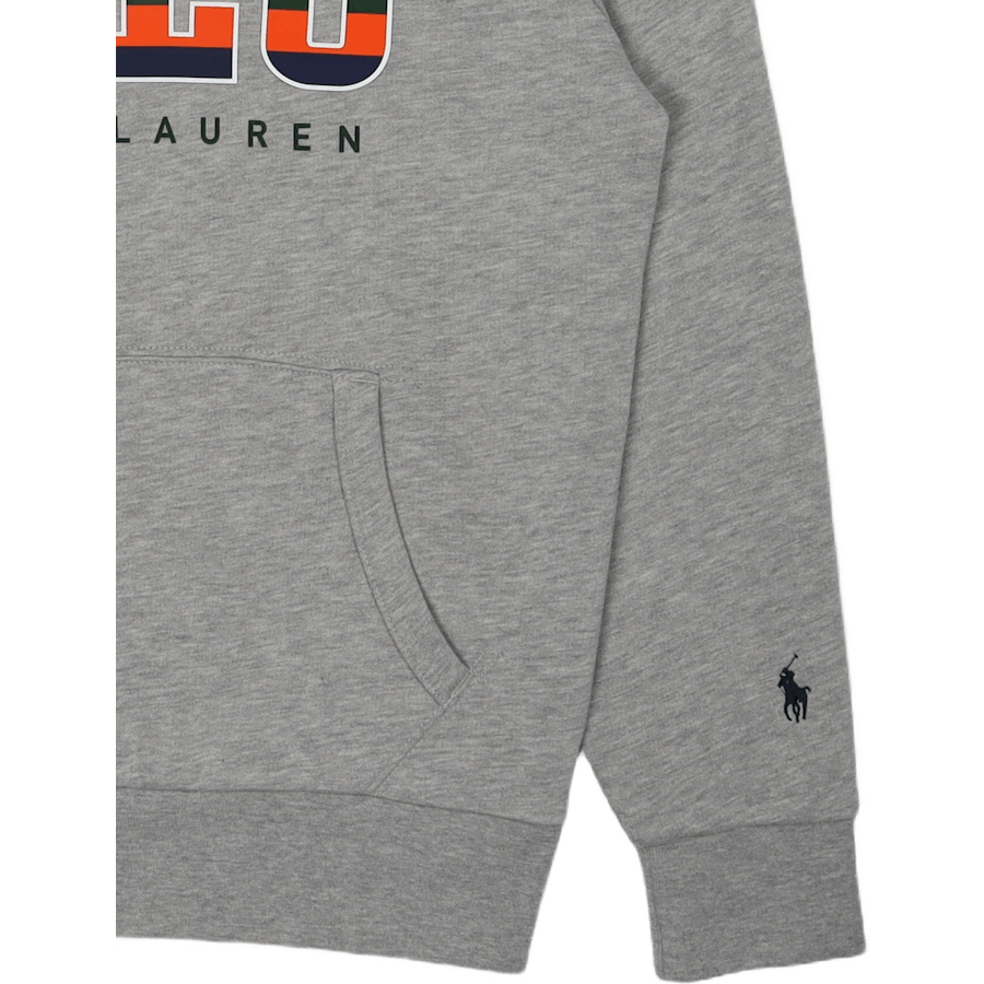 Logo Fleece Hoodie Andover Heather