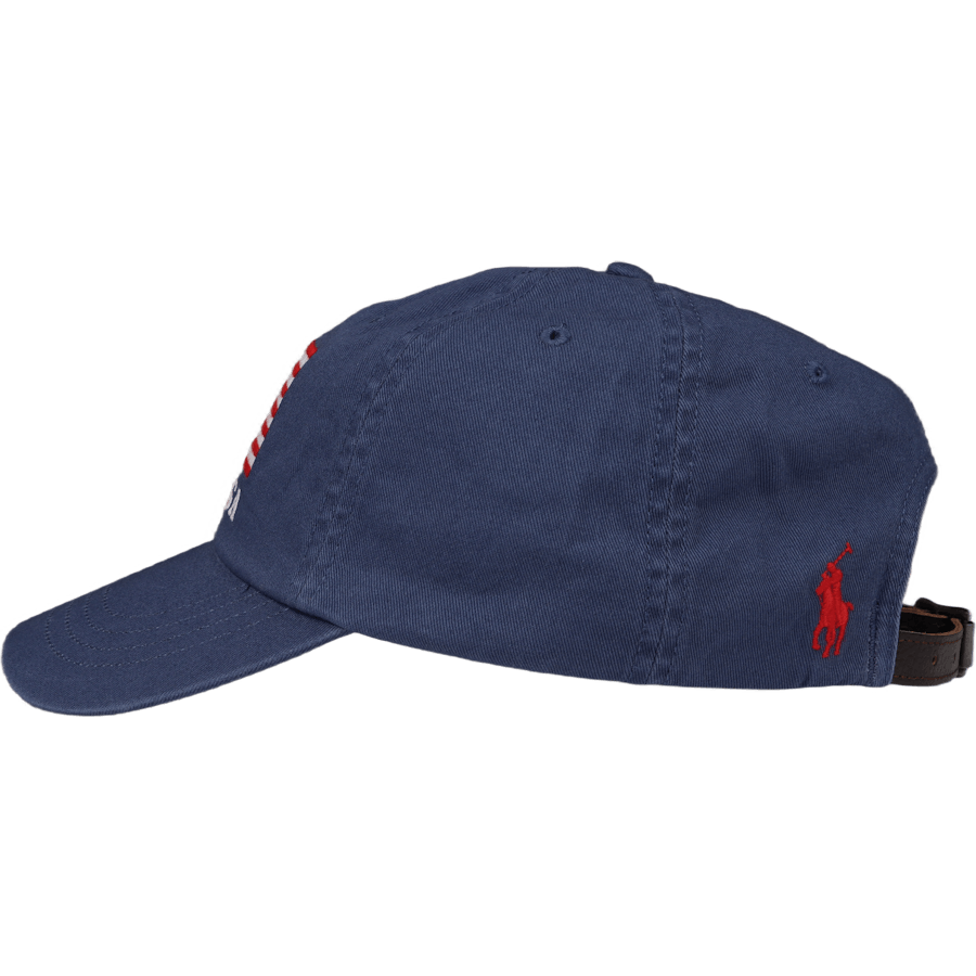 Flag Chino Ball Cap Light Navy
