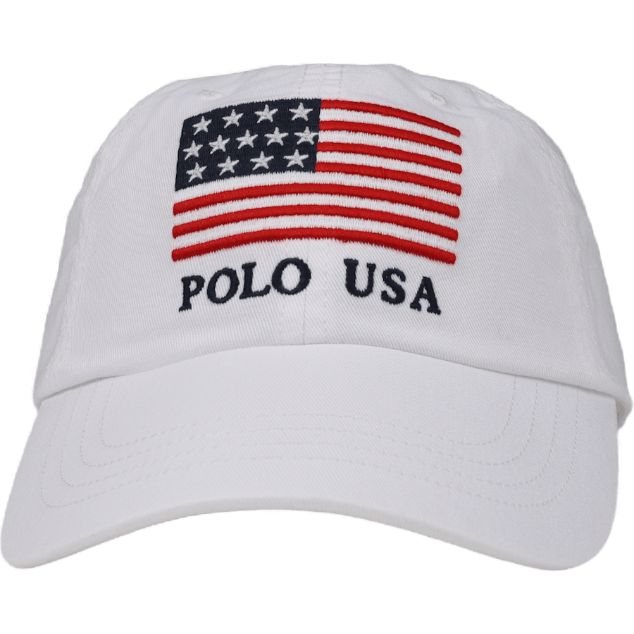 Flag Chino Ball Cap Reinweiß