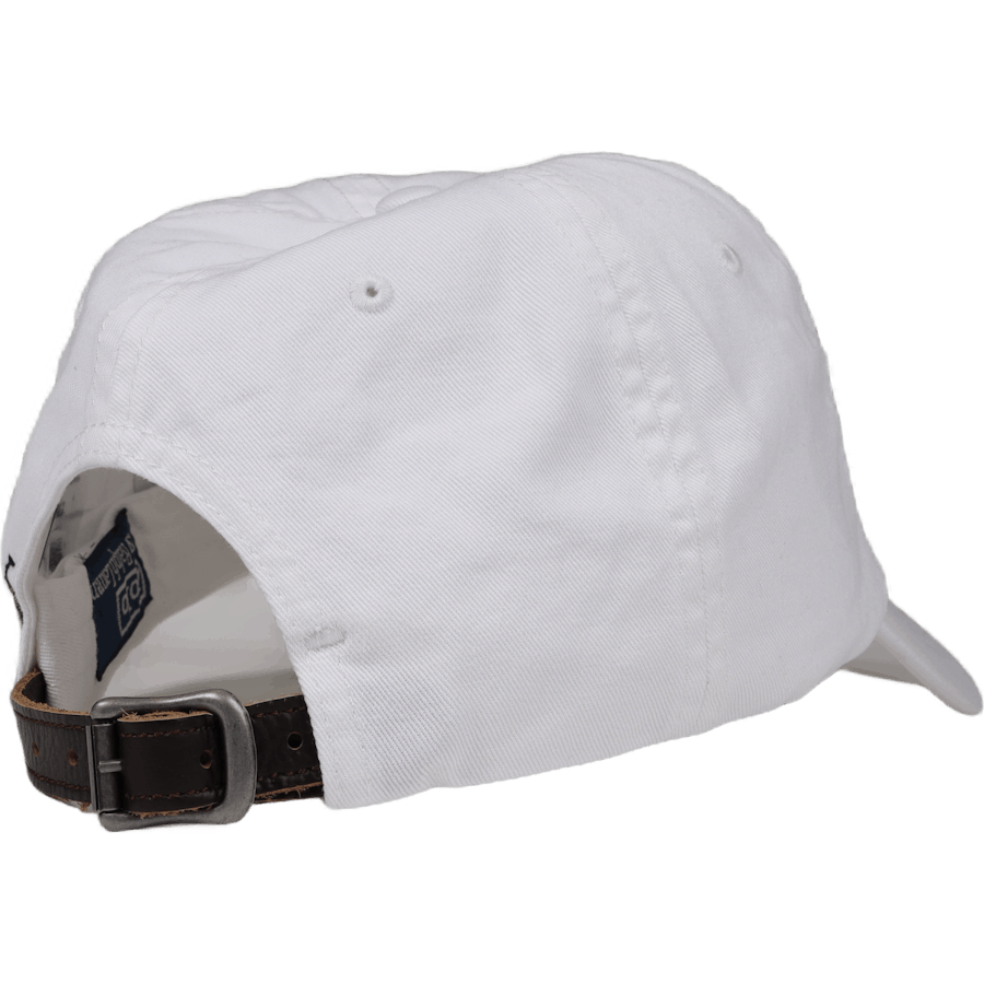 Flag Chino Ball Cap Reinweiß