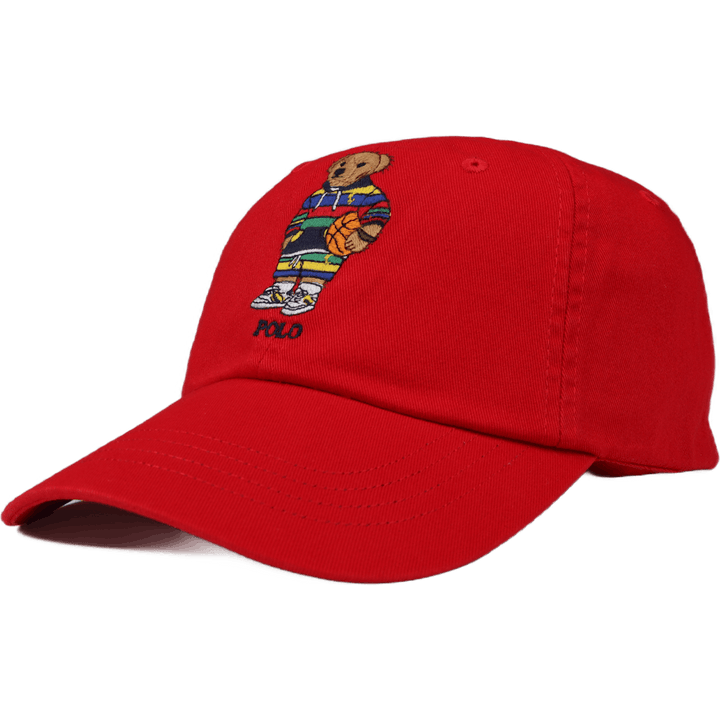Polo Bear Chino Ball Cap Rl 2000 Red