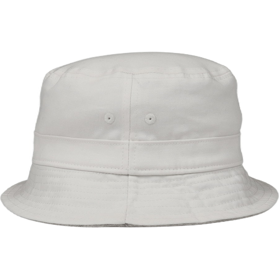 Cappello a secchiello reversibile in pile e twill Lght Sprt Hthr/Deckwash Bianco