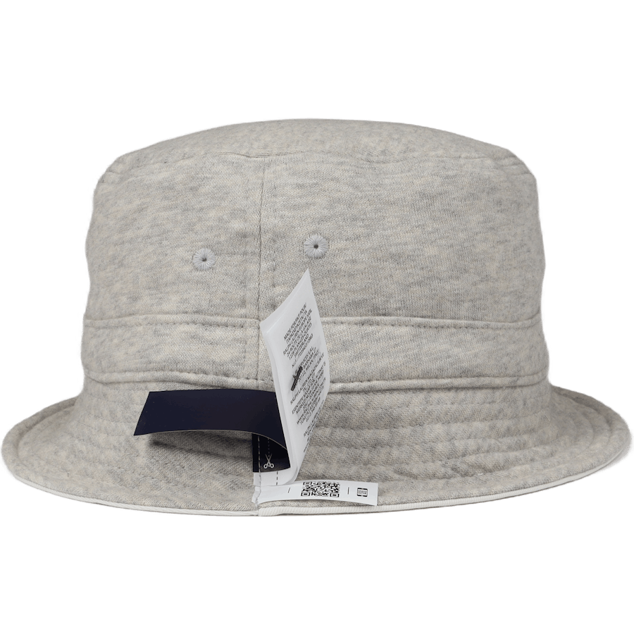 Cappello a secchiello reversibile in pile e twill Lght Sprt Hthr/Deckwash Bianco