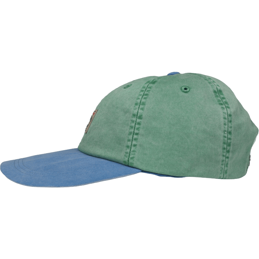 Baumwoll-Chino-Langschnabelmütze Raft Green