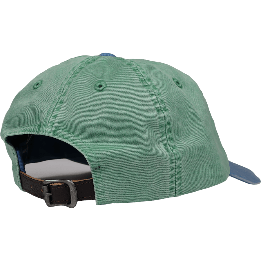 Baumwoll-Chino-Langschnabelmütze Raft Green
