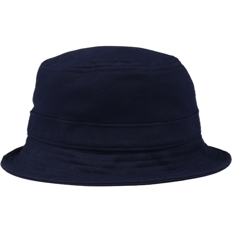 Bucket Hat i bomullsblandad fleece Cruise Navy