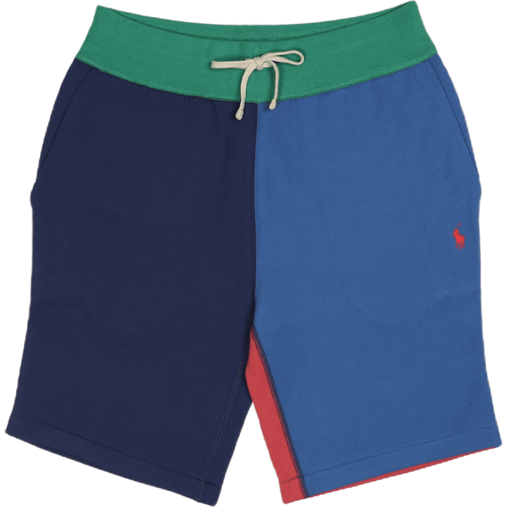 Die RL Fleece Color-Blocked Short Light Navy Multi