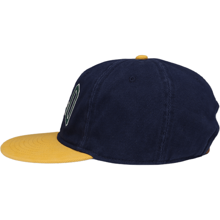 Logo Cotton Chino Ball Cap Newport Navy/Gold Bugle